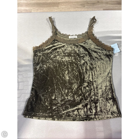 Tank Top By Paparazzi In Green, Size: L