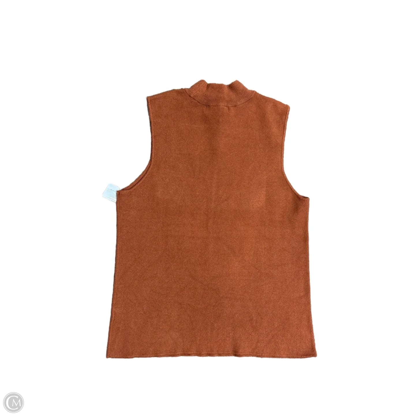Top Sleeveless By Marled In Brown, Size: L