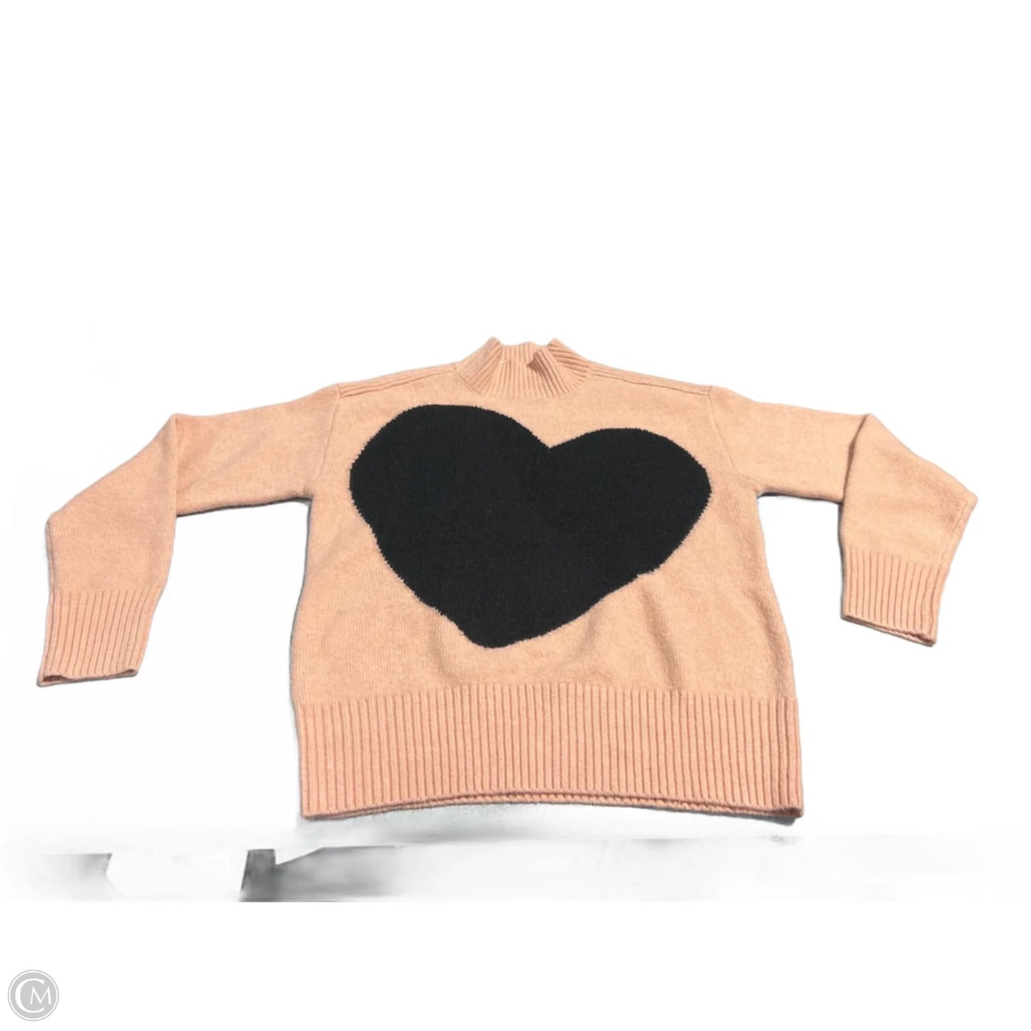 Sweater By Cmb In Black & Pink, Size: Xs
