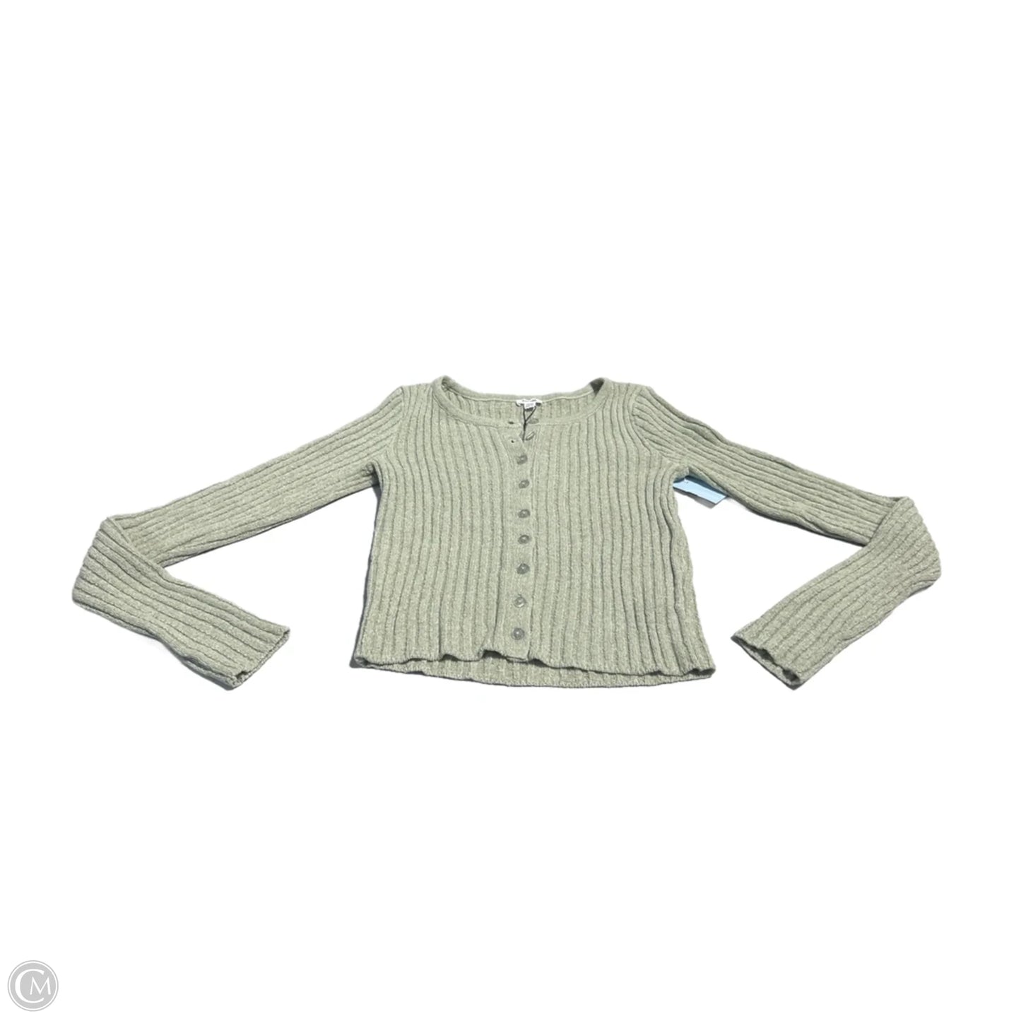 Top Long Sleeve By Garage In Green, Size: Xs