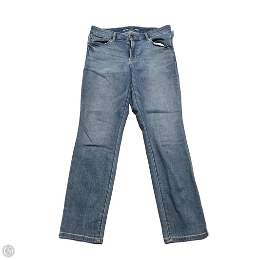 Jeans Straight By Old Navy In Blue Denim, Size: 10