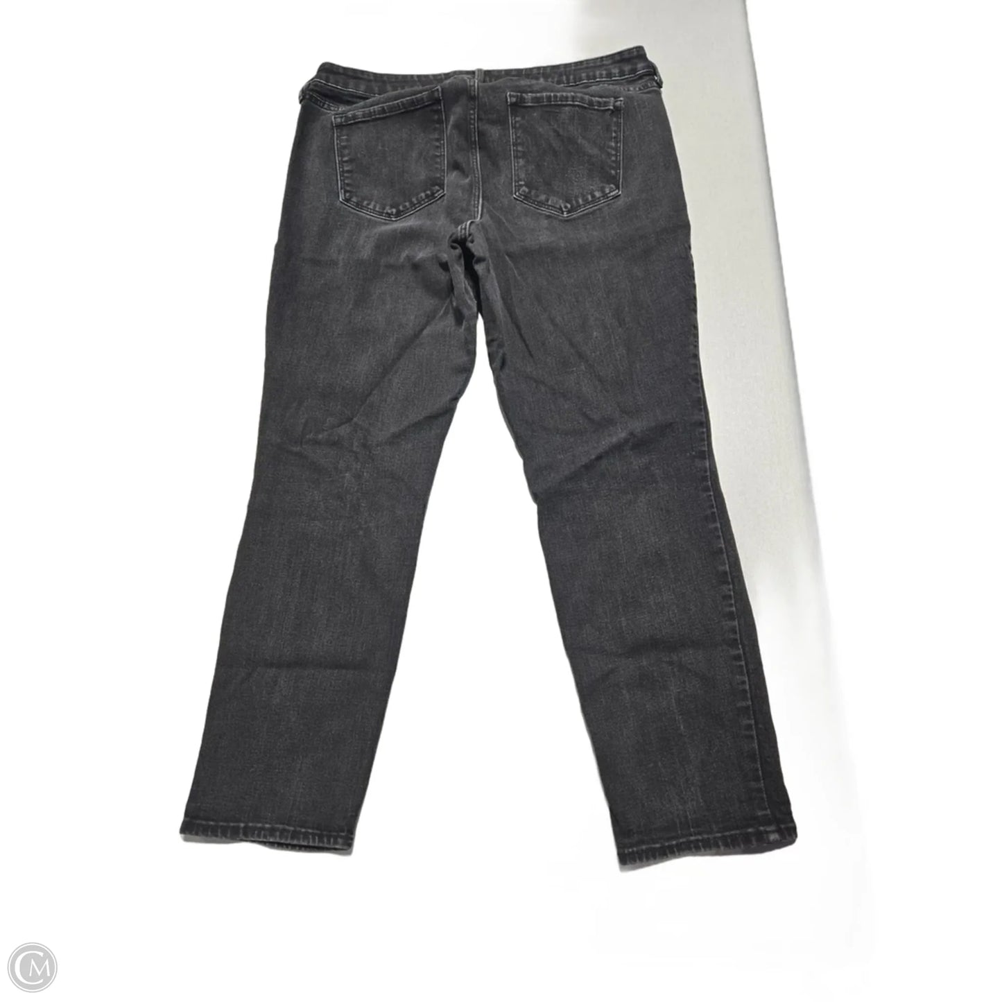 Jeans Skinny By Old Navy In Black Denim, Size: 16