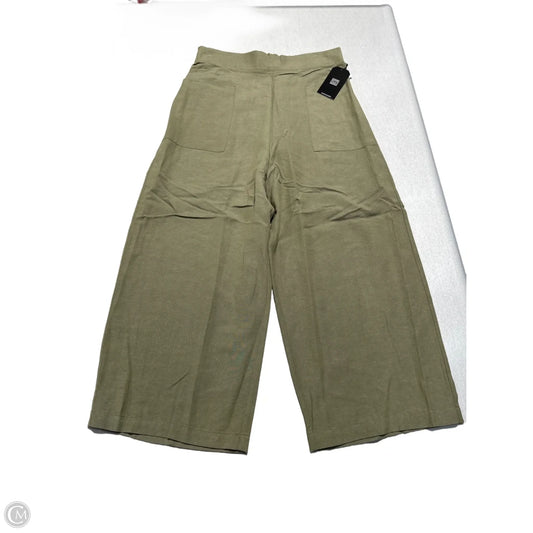 Pants Linen By Clara Sun Woo In Green, Size: S