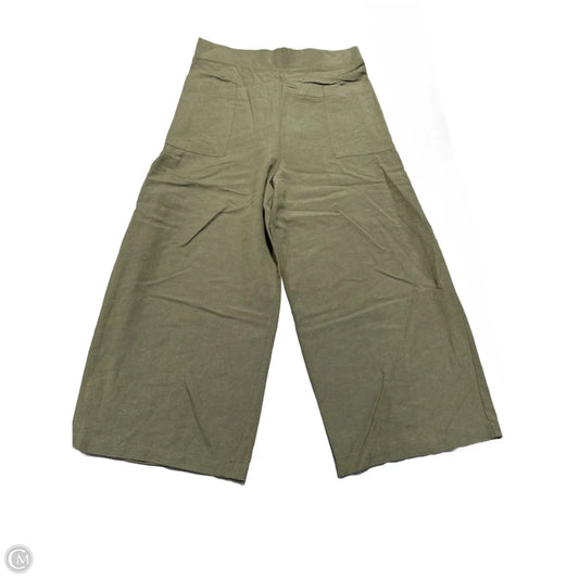 Pants Linen By Clara Sun Woo In Green, Size: M