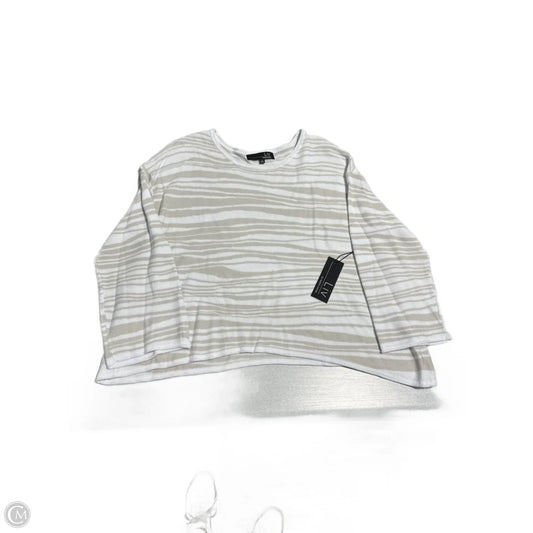 Sweater By Habitat In Tan & White, Size: S