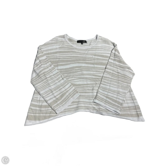 Sweater By Habitat In Tan & White, Size: M