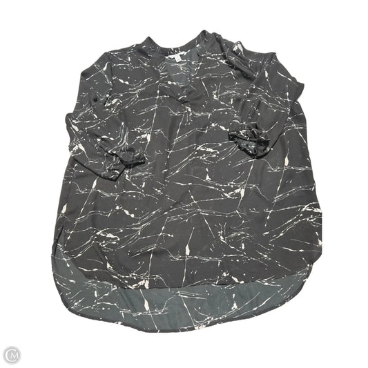 Top 3/4 Sleeve By Boutique + In Black, Size: 1x