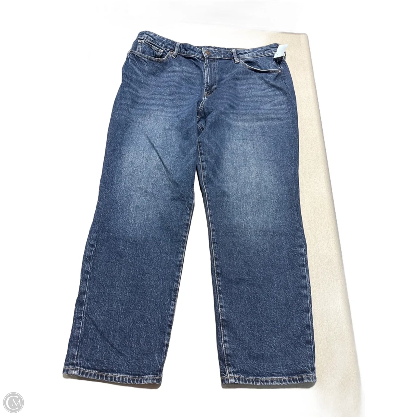 Jeans Boyfriend By Ana In Blue Denim, Size: 18