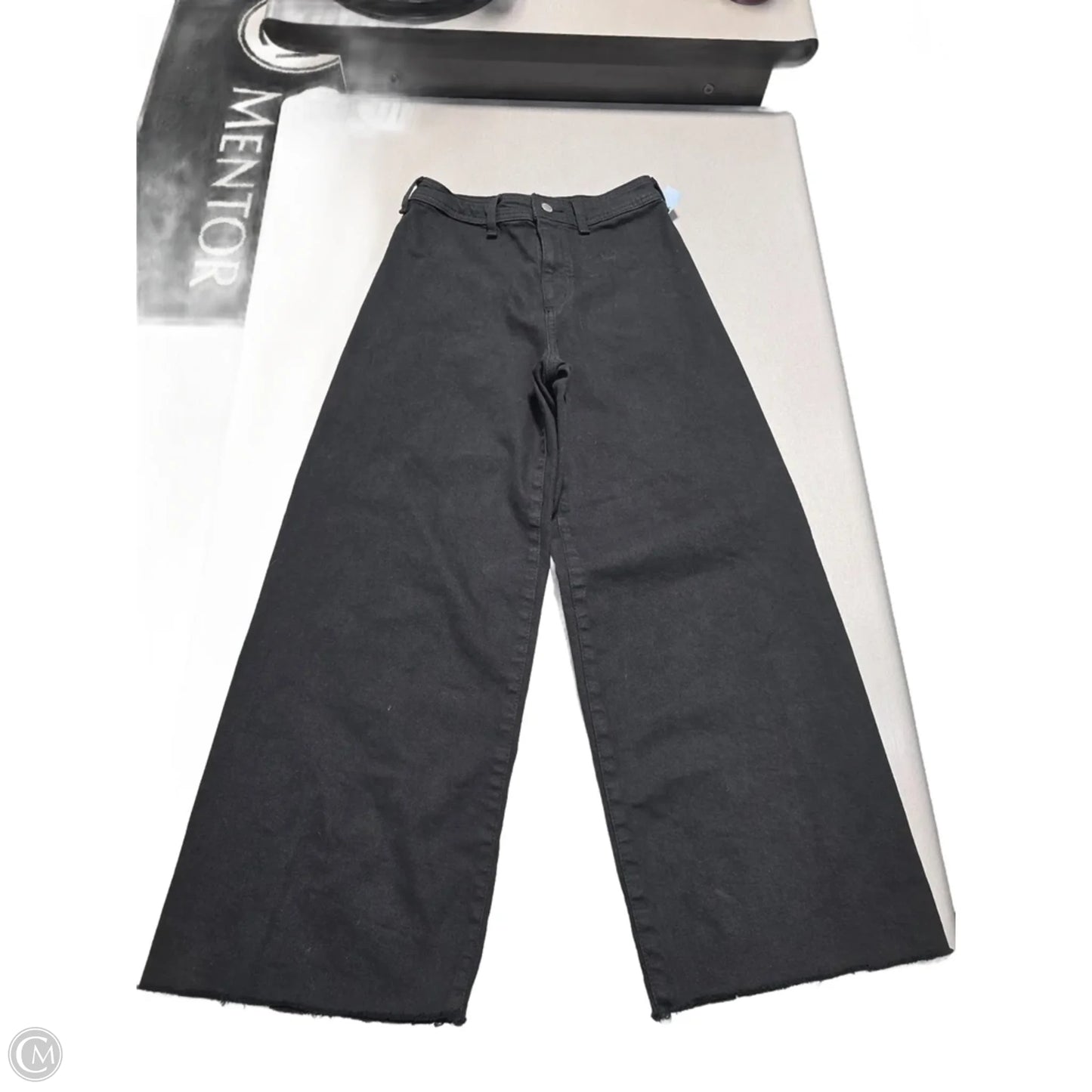 Jeans Flared By Universal Thread In Black Denim, Size: 4