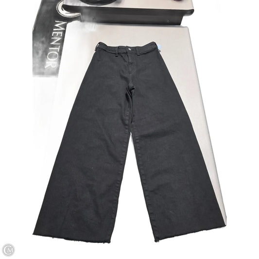 Jeans Flared By Universal Thread In Black Denim, Size: 4