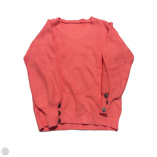 Sweater By Cmf In Coral, Size: S