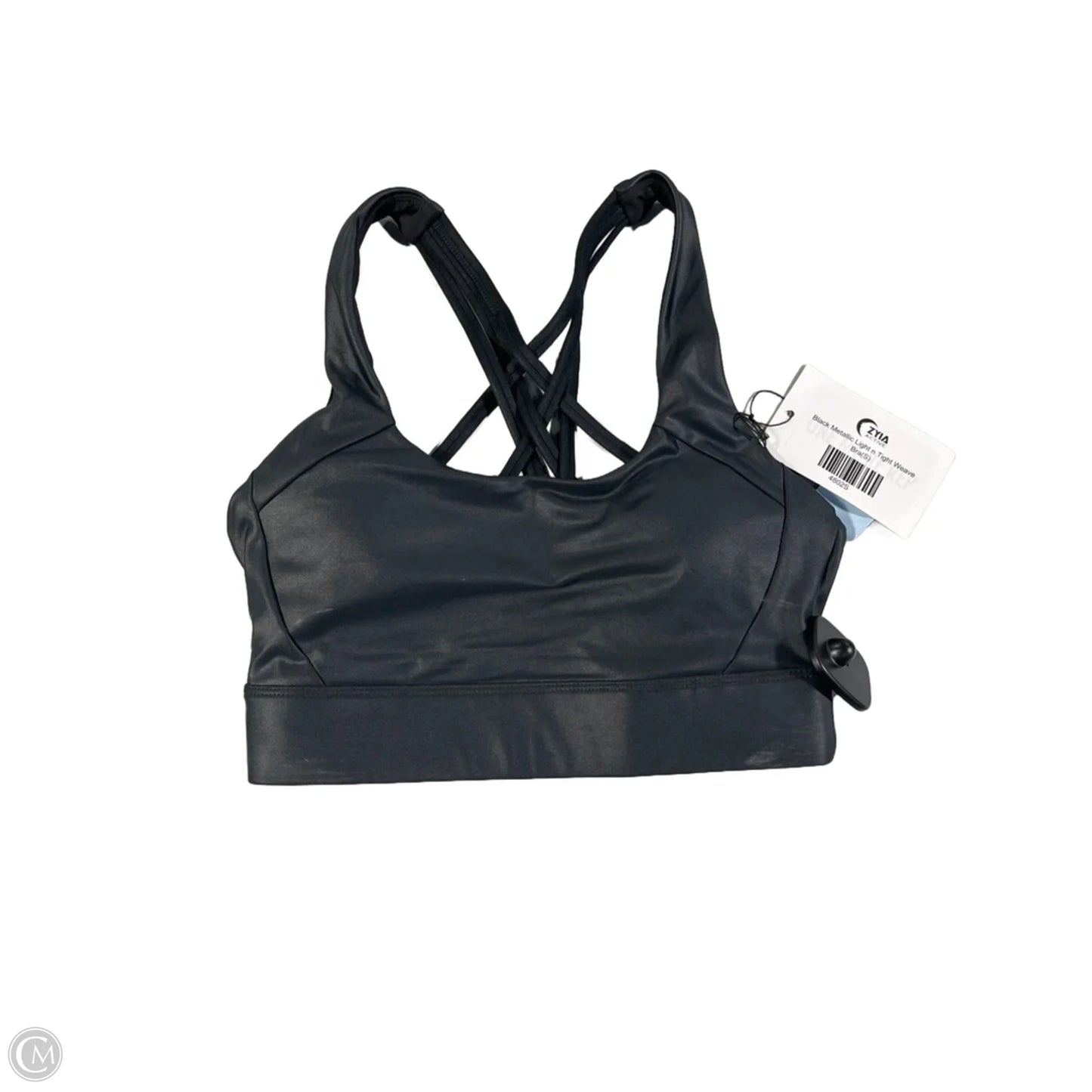 Athletic Bra By Zyia In Black, Size: S