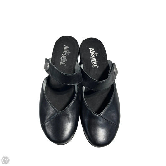 Shoes Heels Wedge By Alegria In Black, Size: 10