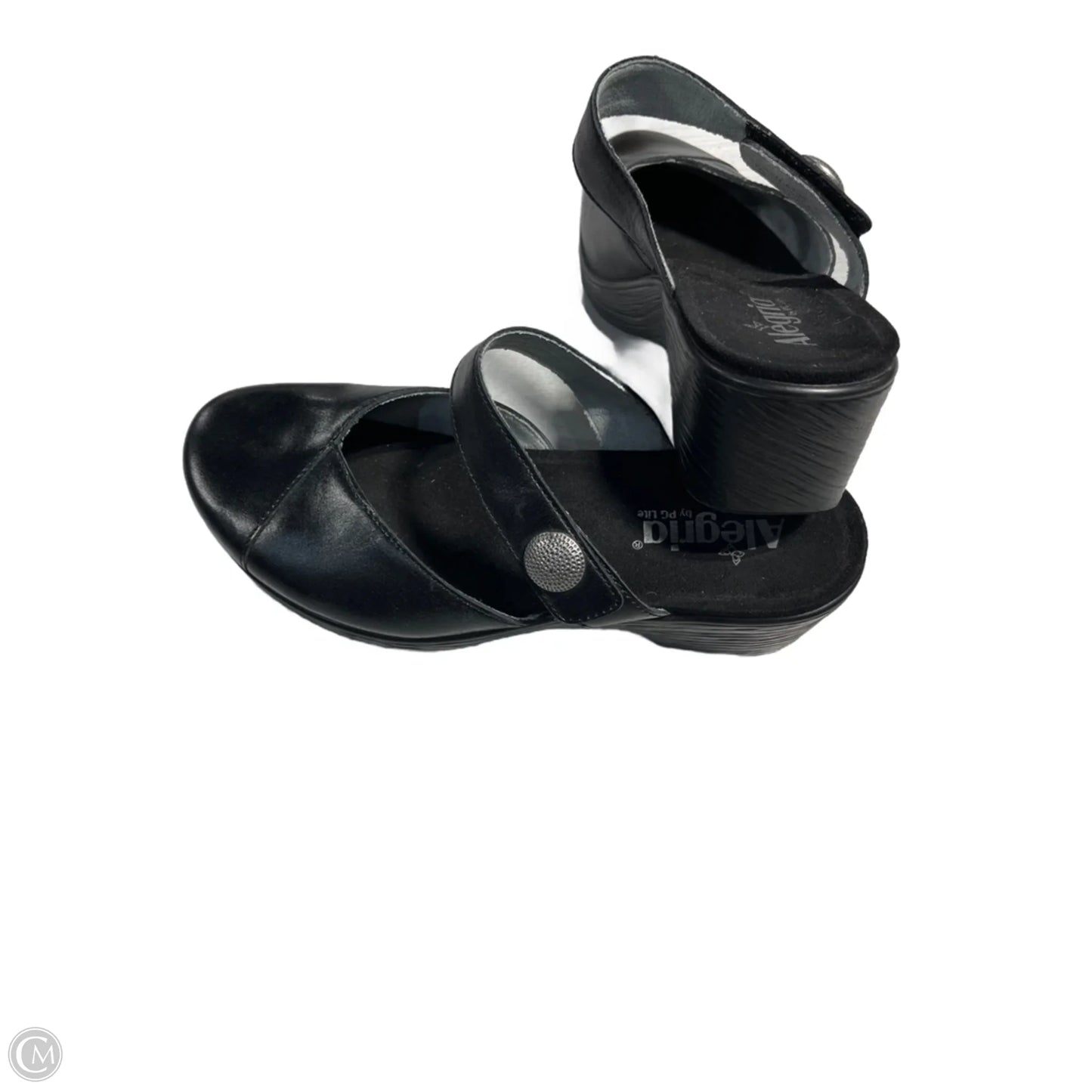 Shoes Heels Wedge By Alegria In Black, Size: 10