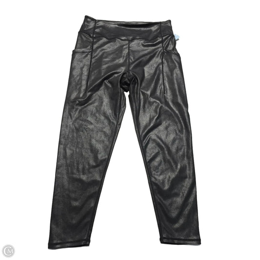 Pants Leggings By Kinesis In Black, Size: 1x