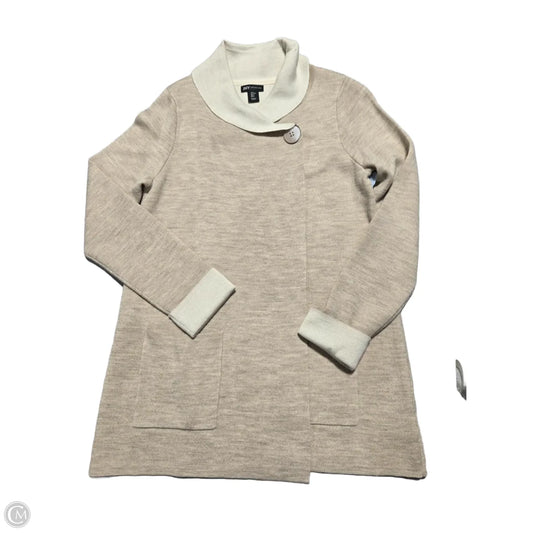 Cardigan By Jones New York In Tan, Size: L