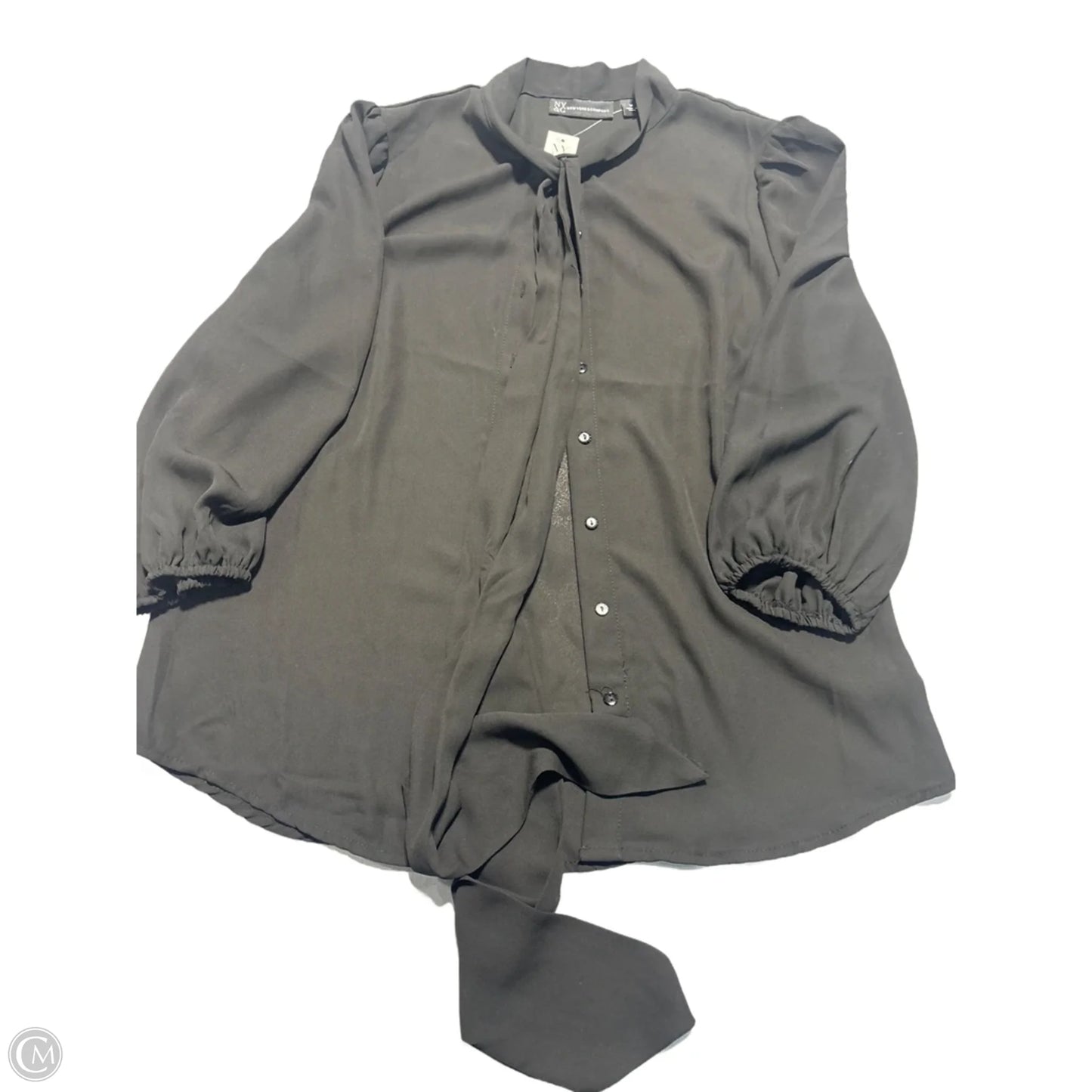 Top Long Sleeve By New York And Co In Black, Size: M