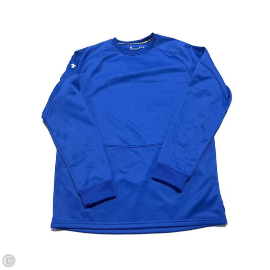 Sweatshirt Crewneck By Under Armour In Blue, Size: M