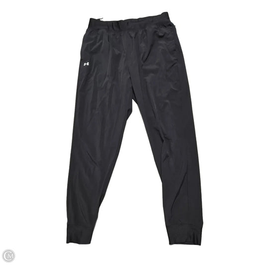 Athletic Pants By Under Armour In Black, Size: L