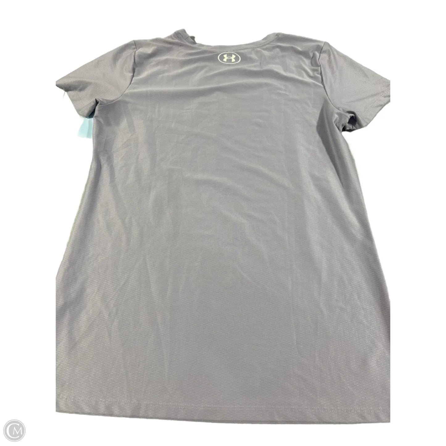 Athletic Top Short Sleeve By Under Armour In Purple, Size: S