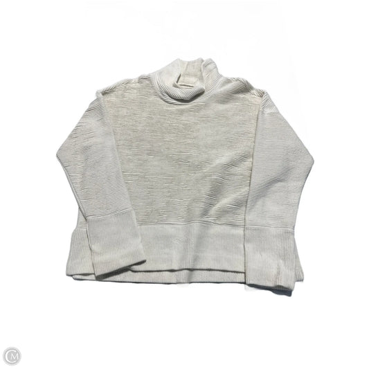 Sweatshirt Collar By Calia In Cream, Size: L
