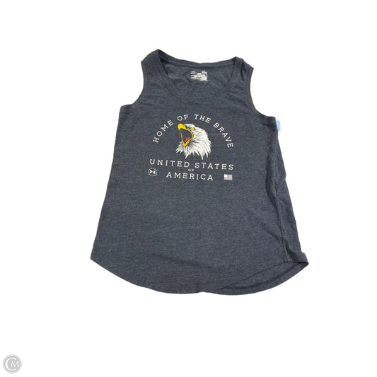 Tank Top By Under Armour In Grey, Size: S