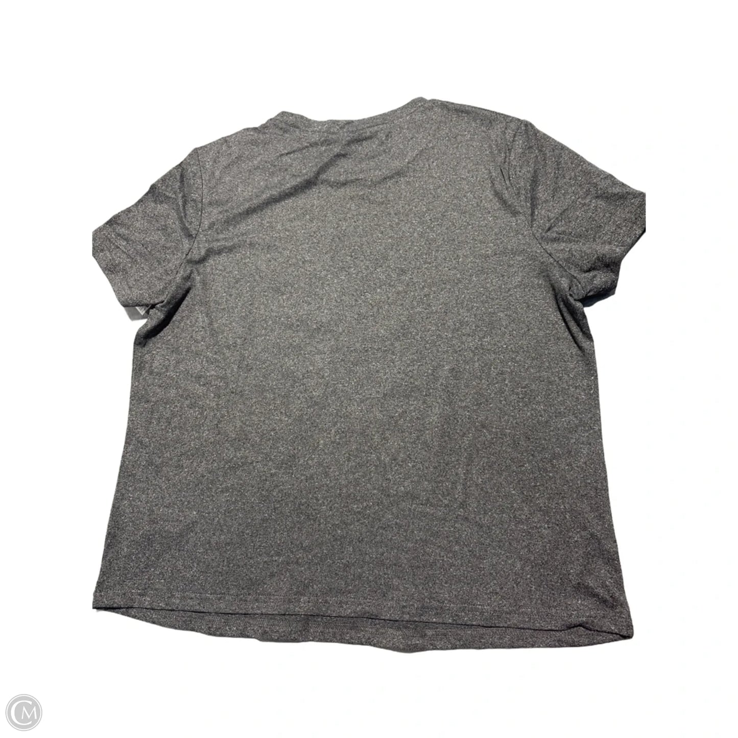 Top Short Sleeve Basic By Cmf In Grey, Size: L