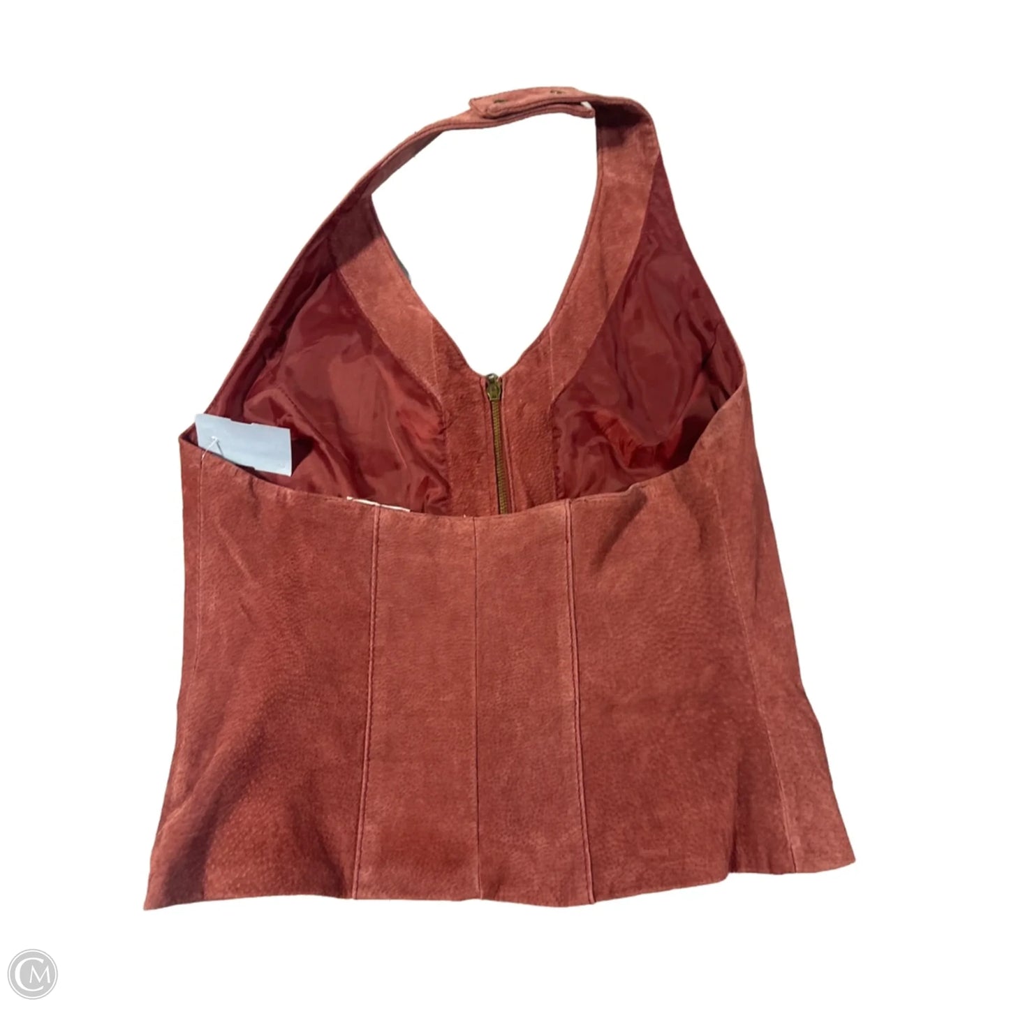 Tank Top By Wilsons Leather In Pink, Size: M