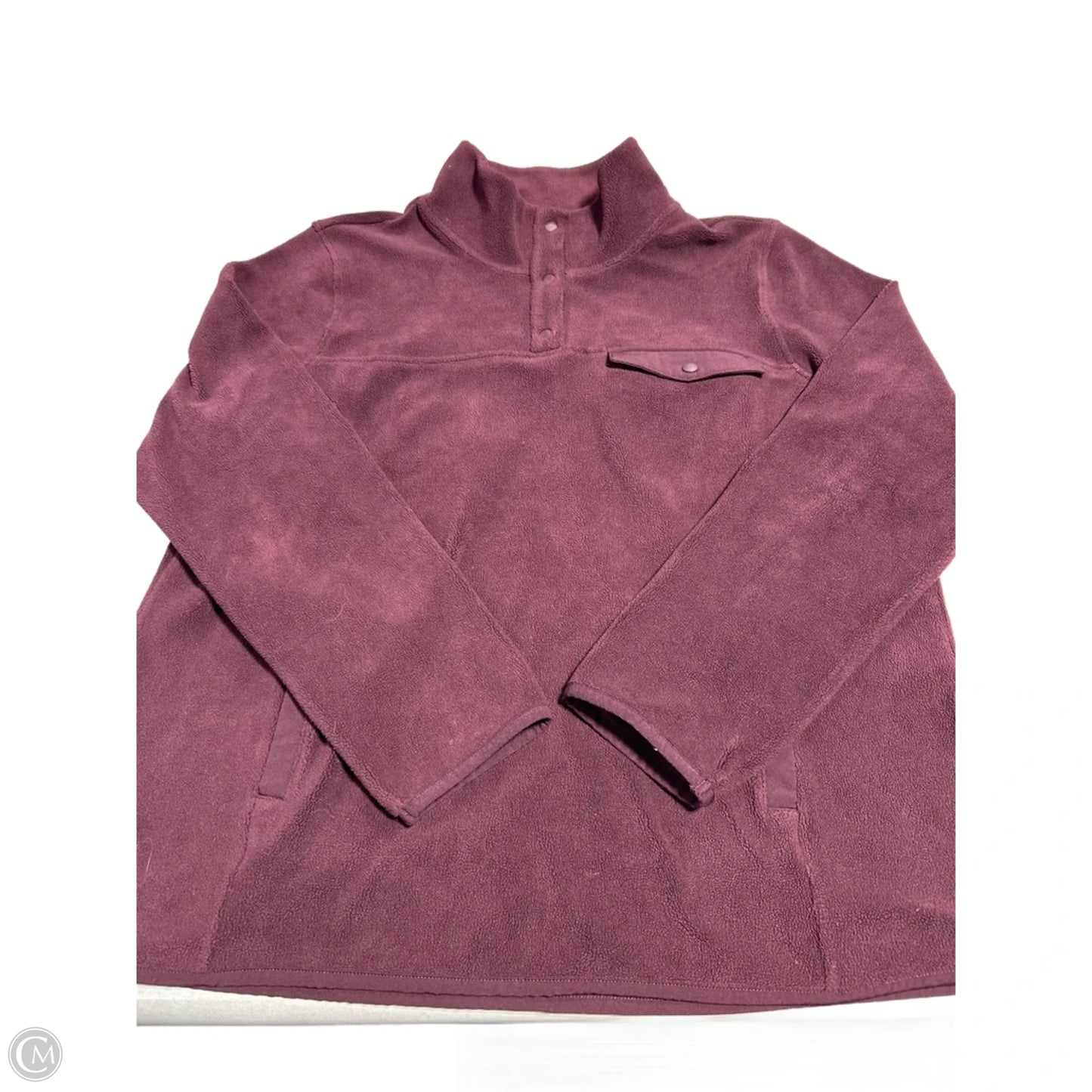 Top Long Sleeve By 32 Degrees In Purple, Size: L