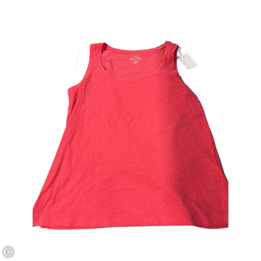 Tank Top By J. Crew In Coral, Size: Xs