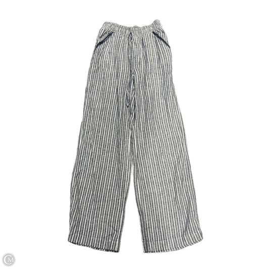 Pants Linen By Briggs In Striped Pattern, Size: S