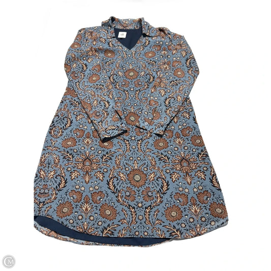 Dress Casual Short By Cabi In Blue & Brown, Size: Xs