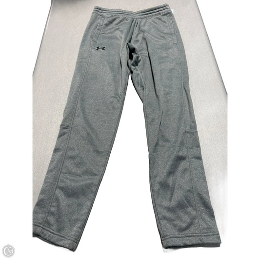 Athletic Pants By Under Armour In Grey, Size: M