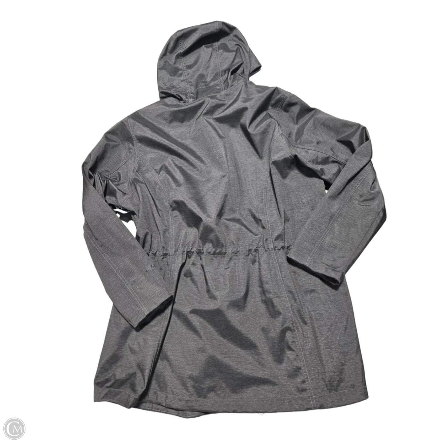 Jacket Windbreaker By Freetech In Grey, Size: 2x