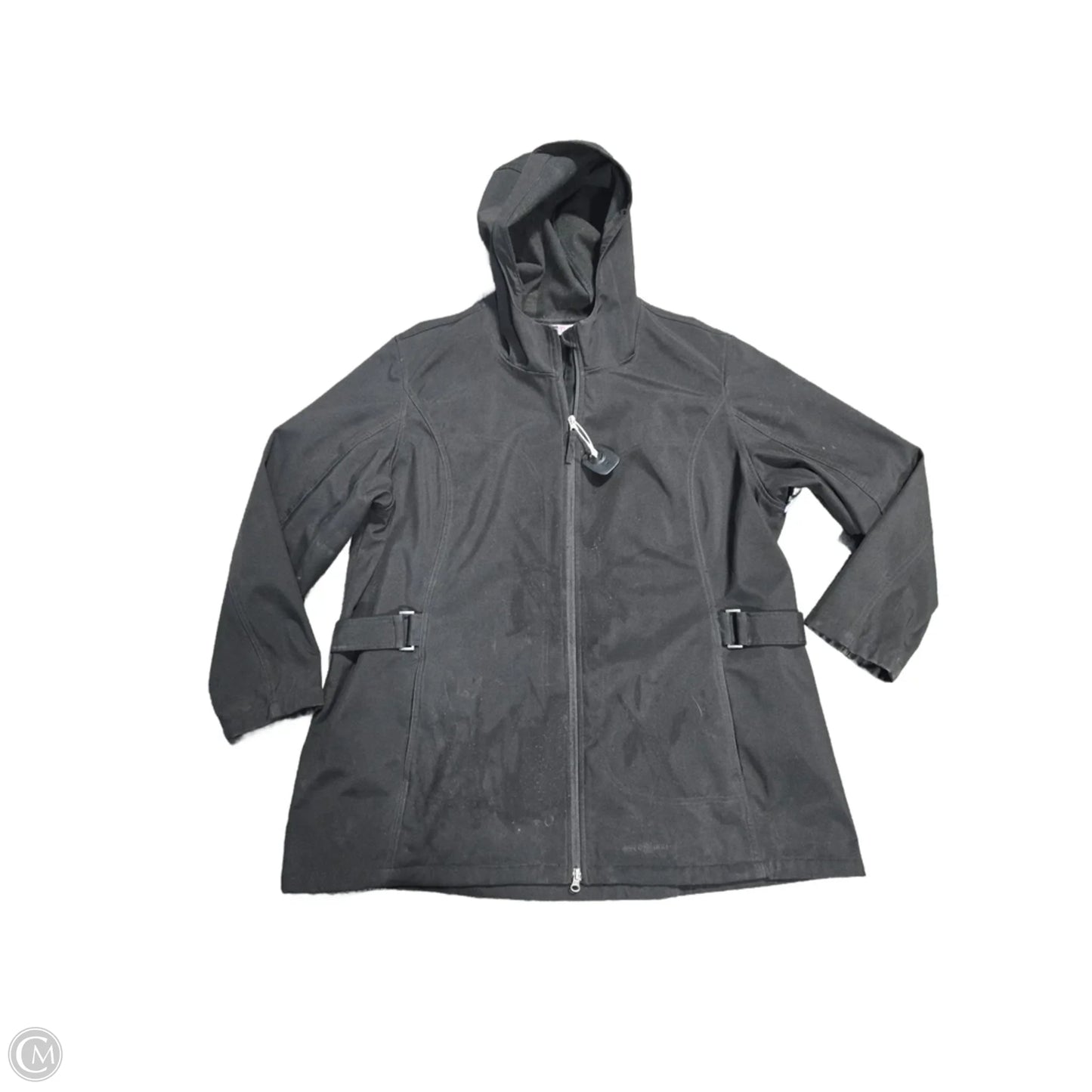 Jacket Windbreaker By Freetech In Black, Size: 3x