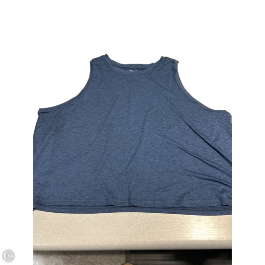 Athletic Tank Top By Athleta In Blue, Size: 3x