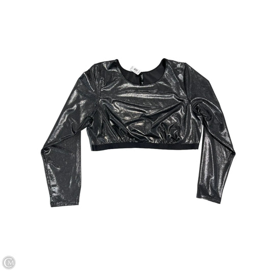 Top Long Sleeve By Torrid In Silver, Size: 3x