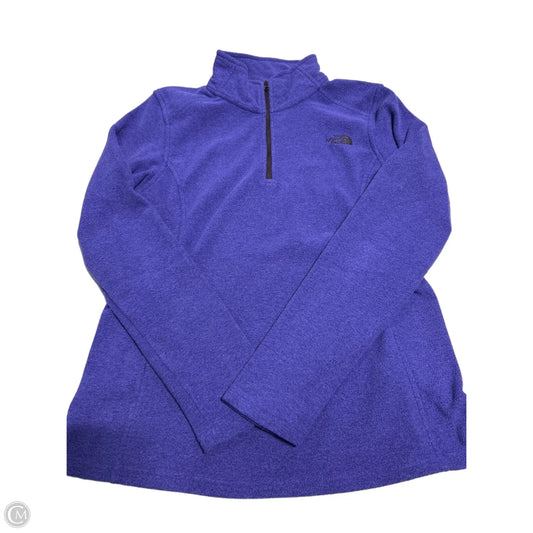 Top Long Sleeve By The North Face In Purple, Size: M