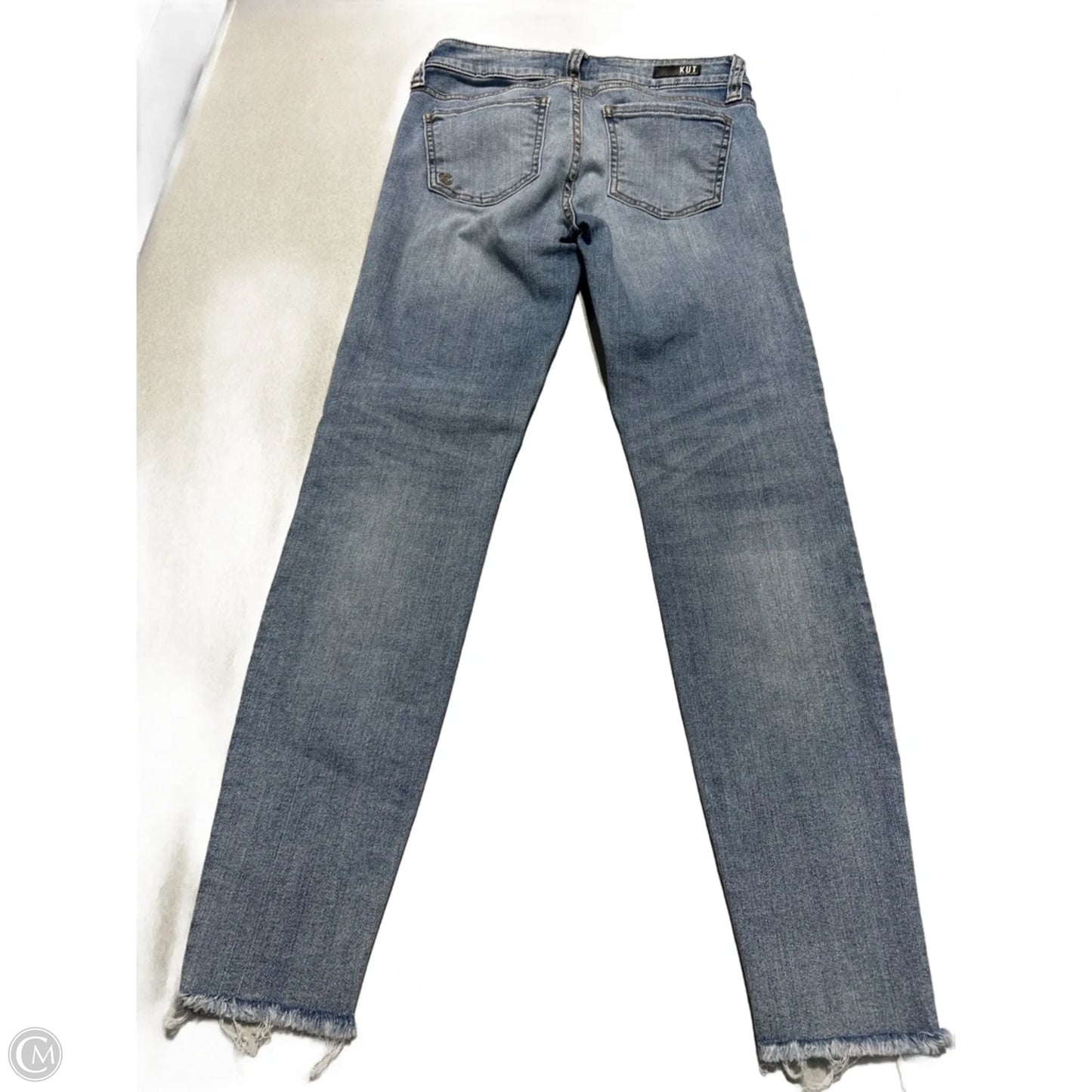 Jeans Skinny By Kut In Blue Denim, Size: 0