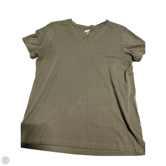 Top Short Sleeve Basic By Lands End In Green, Size: S