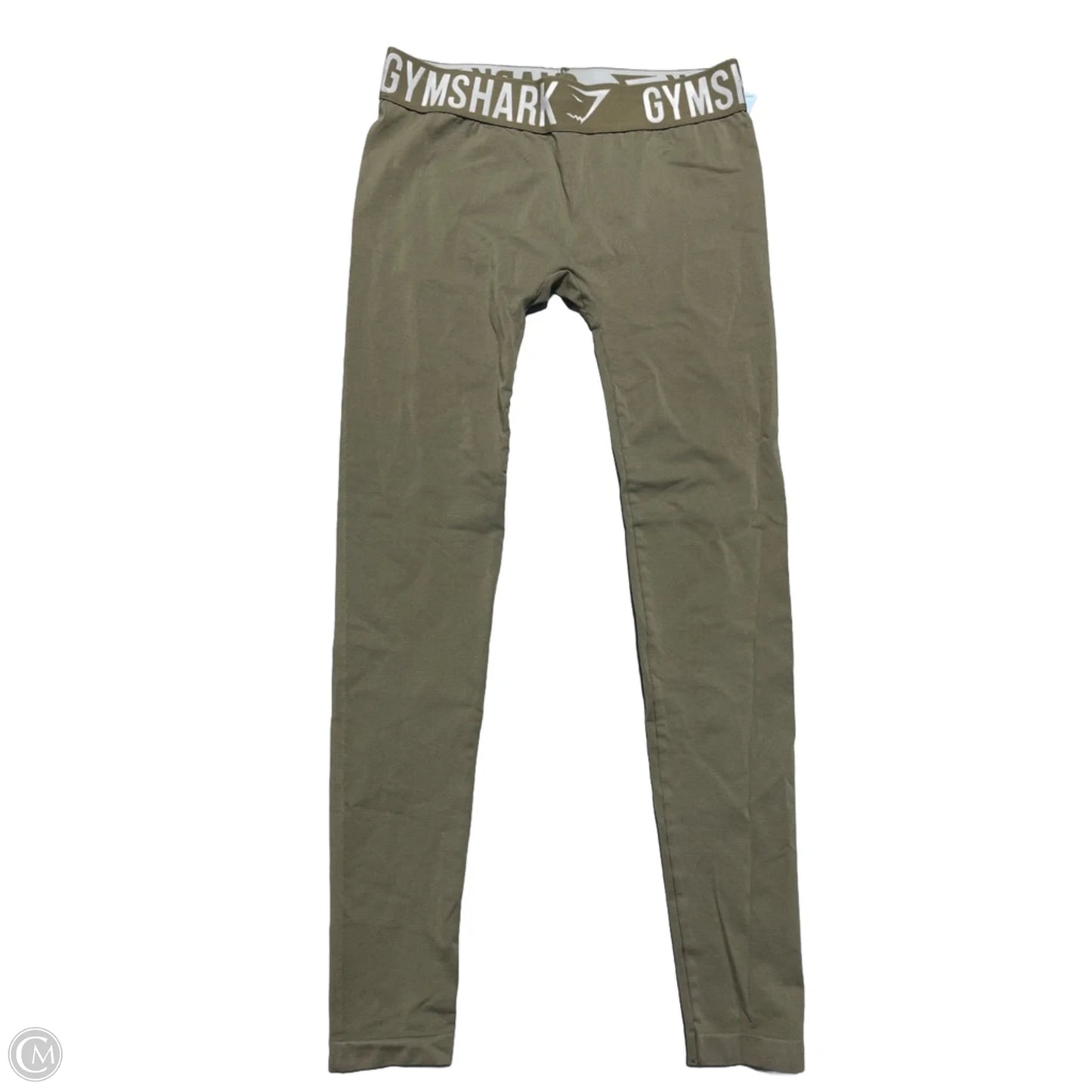 Athletic Leggings By Gym Shark In Beige, Size: M