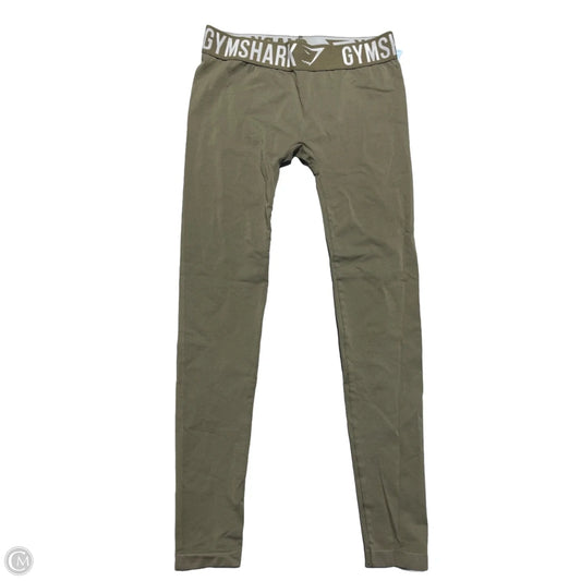 Athletic Leggings By Gym Shark In Beige, Size: M