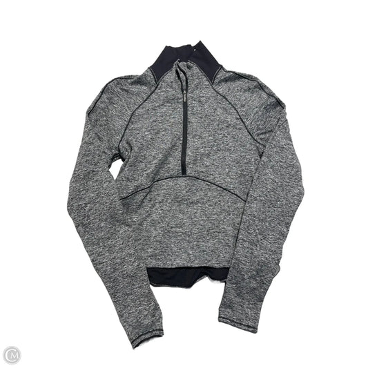 Athletic Top Long Sleeve Crewneck By Lululemon In Grey, Size: 6