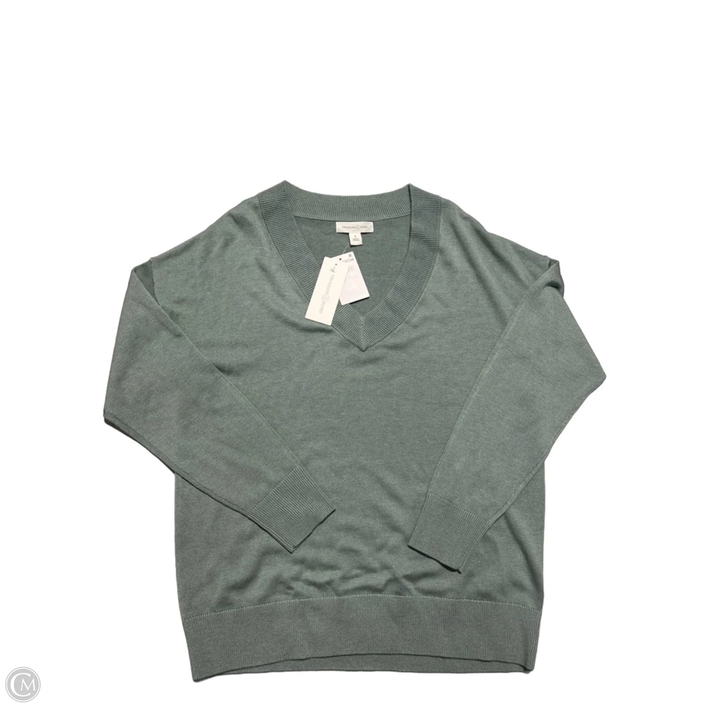 Sweater By Treasure And Bond In Green, Size: S