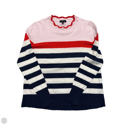 Sweater By J. Crew In Striped Pattern, Size: S