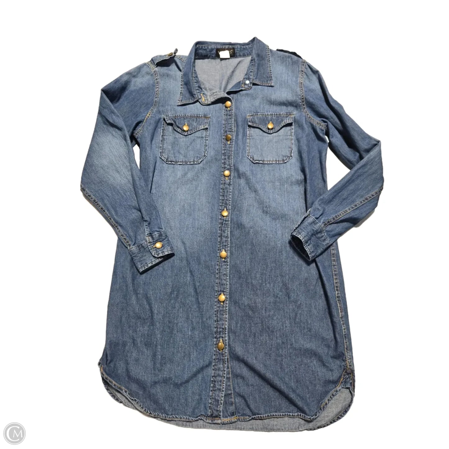 Dress Casual Short By Venus In Blue, Size: L