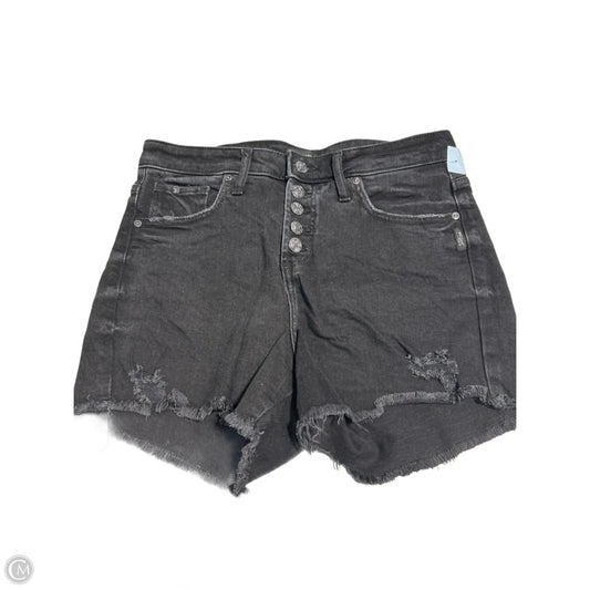 Shorts By Silver In Black Denim, Size: 6