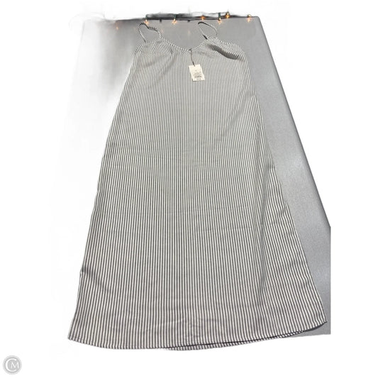 Dress Casual Midi By A New Day In Striped Pattern, Size: S