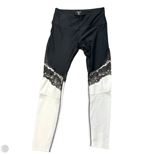Athletic Leggings By Layer 8 In Black, Size: M
