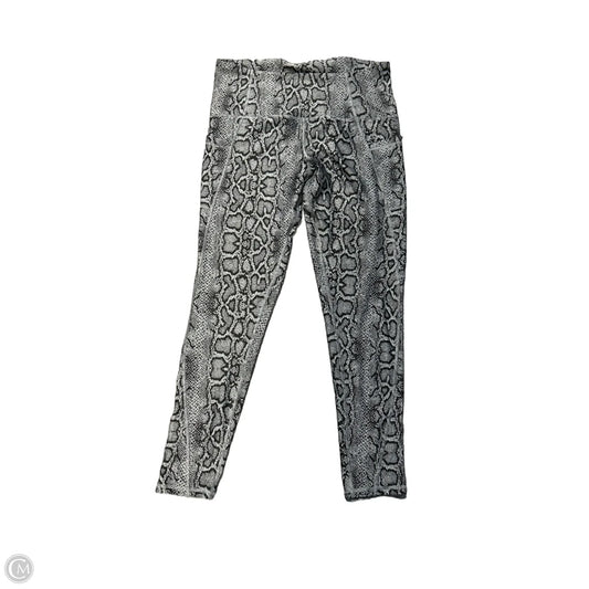 Athletic Leggings By C9 By Champion In Snakeskin Print, Size: Xl